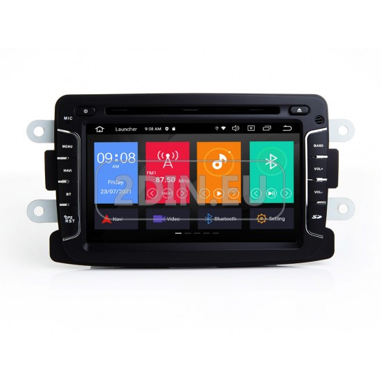 DACIA - МУЛТИМЕДИЯ / Навигация android 16 CPU:8-Core, RAM:4Gb, ROM:64Gb DVD + DSP + CARPLAY + SIM